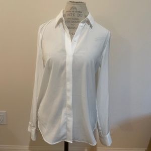 H & M classic white  blouse